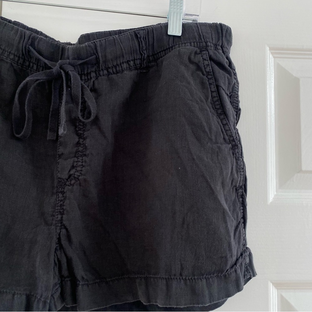 Caslon Black Linen Drawstring Shorts with Pockets *gently worn* - Picture 11 of 15